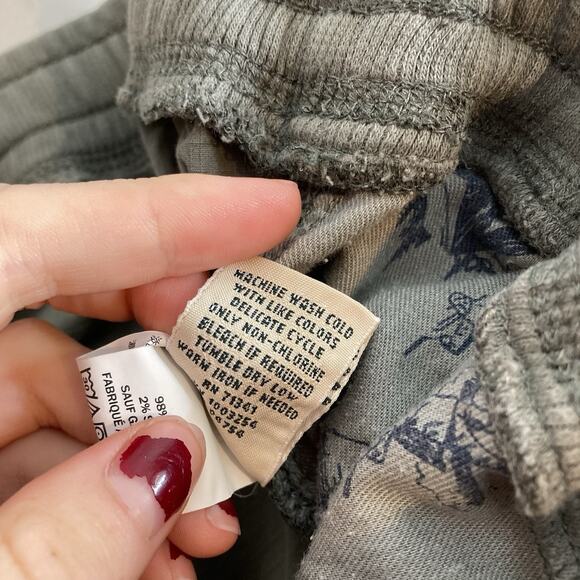 LL Bean Women’s Gray Drawstring Cropped‎ Pants Size XS Active Hiking Outdoors - Picture 5 of 13